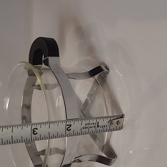 Vintage Bodum Chambord pitcher open sugar & creamer set glass stainless steel - Picture 7 of 8